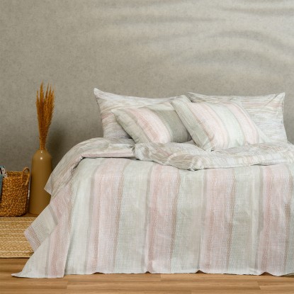 ΣΕΤ ΣΕΝΤΟΝΙΑ ΔΙΠΛΑ FUJI PASTEL CASUAL LINE (205X270)