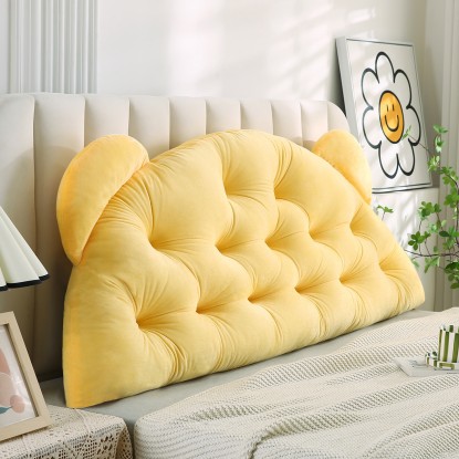 ΜΑΞΙΛΑΡΙ ΓΙΑ ΚΕΦΑΛΑΡΙ ΚΡΕΒΑΤΙΟΥ BEAR LEMON (90Χ55)