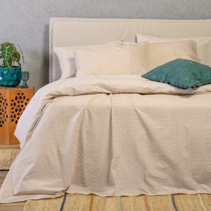 ΣΕΤ ΣΕΝΤΟΝΙΑ ΥΠΕΡΔΙΠΛΑ MAVERICK BEIGE ULTRA LINE (235X270)